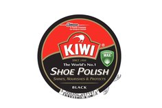 Крем для обуви Kiwi shoe polish черный