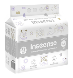 Пеленка впитывающая одноразовая INSEENSE 60*90 32шт