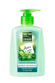 Жидкое крем-мыло Чистая Линия Двойное увлажнение 250 мл