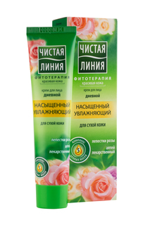 Крем для лица Чистая линия "Дневной" для сухой кожи, 40 мл