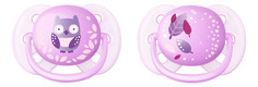 Силиконовая пустышка анатомическая Philips Avent Ultra soft SCF227/20