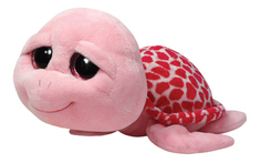 Мягкая игрушка TY Beanie Boos Черепашка Shellby (розовый) 25 см
