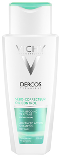 Шампунь Vichy Dercos Sebo-Correcteur Oil Control 200 мл
