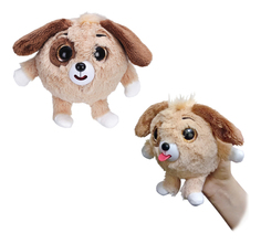 Мягкая развивающая игрушка 1 TOY "Собачка коричневая"