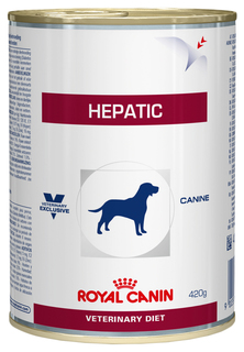 Консервы для собак ROYAL CANIN Hepatic, домашняя птица, 420г