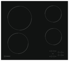 Встраиваемая варочная панель электрическая Indesit RI 161 C Black