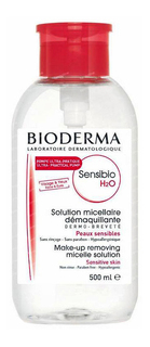 Вода мицеллярная Bioderma Sensibio H2O c помпой 500 мл