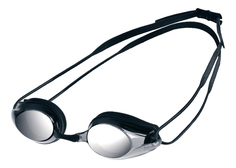 Очки для плавания Arena Tracks Mirror 92370 черные/серые/прозрачные (55)