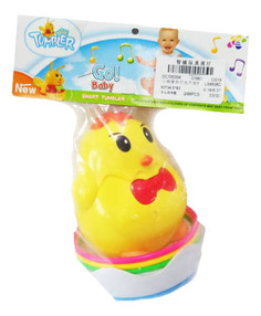 Неваляшка Junfa Toys Go! Baby. Цыпленок LB8808D