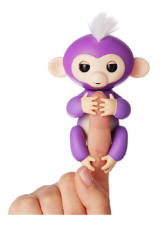 Интерактивная игрушка Fingerlings WowWee Мия фиолетовая