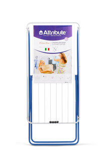 Сушилка для белья напольная ATTRIBUTE Прима 11 м синия