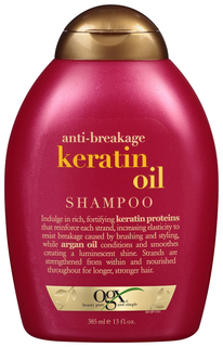 Шампунь OGX Anti-Breakage Keratin Oil 385 мл