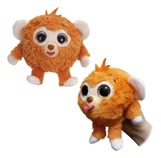 Мягкая развивающая игрушка 1 TOY "Обезьянка оранжевая"