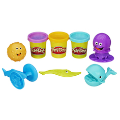 Набор для лепки из пластилина play-doh "подводный мир" b1378