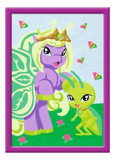 Раскрашивание по номерам "филли тиа" 13*18 см Ravensburger