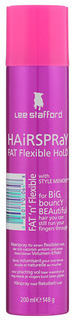 Лак для волос Lee Stafford Fat Flexible Hold Hair Spray невидимой фиксации