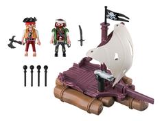 Пираты: пиратский плот Playmobil