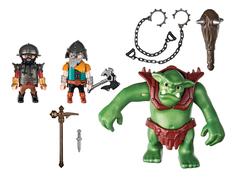Рыцари: гигантский троль и боевые гномы Playmobil
