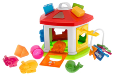 Игровой набор Chicco Домик с животными Baby Classi Игрушка-сортировщик