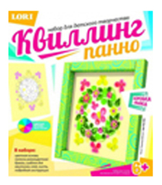 Квиллинг панно, хоровод бабочек Lori
