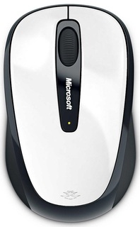 Мышь Microsoft Wireless Mobile 3500 бело-черный