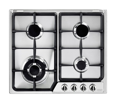 Встраиваемая варочная панель газовая Delonghi HF 46 ASDV GU Silver Delonghi