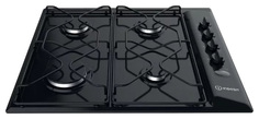Встраиваемая варочная панель газовая Indesit PAA 642 /I(BK) Black