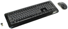 Комплект клавиатура и мышь Microsoft Wireless 850