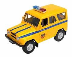 Машинка инерционная Welly 42380RT Модель машины Welly 1:34-39 УАЗ 31514 Милиция