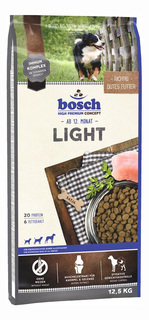 Сухой корм для собак Bosch Light, для склонных к полноте, домашняя птица, 12,5кг