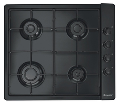 Встраиваемая варочная панель газовая Candy CLG 64 SPN Black