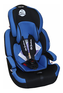Автокресло Mr Sandman Voyager Isofix группа 1/2/3, Черный, Синий