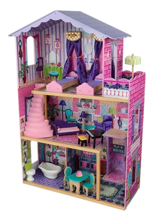 Домик KidKraft для Barbie Особняк мечты с мебелью
