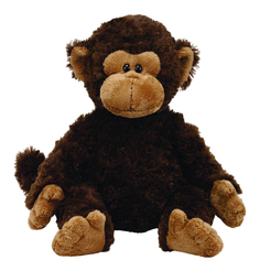 Мягкая игрушка TY Classic Обезьянка Bungle (темно-коричневый), 25 см