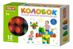 Конструктор пластиковый STELLAR Колобок 12 деталей Стеллар