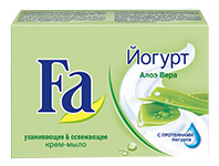 Косметическое мыло Fa Yoghurt Алоэ Вера 90 г
