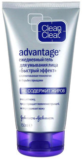 Гель для умывания Clean&Clear Advantage от прыщей 150 мл