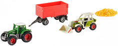 Набор спецтехники SIKU с прицепом и зерном, 6304