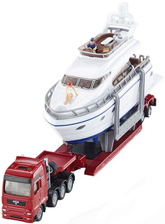 Модель Siku Тягач с яхтой 1849