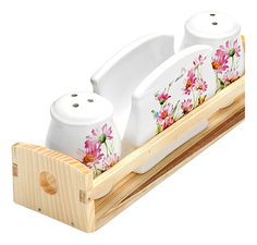 Набор для специй LORAINE Цветы 4 пр. LR (х36)