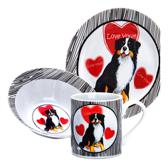 27115 Набор детский 3пр "Собачка" LR (х12) Loraine