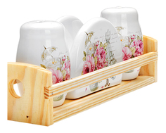 Набор для специй LORAINE Пионы 4 пр. LR (х36)