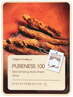 Маска для лица Tony Moly Pureness 100 Red Ginseng Mask Shee 21 мл