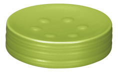 Мыльница Kleine Wolke Sahara 13x13x5 см зеленая