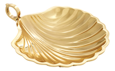 Блюдо EICHHOLTZ Tray Shell M Polished brass