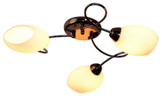 Потолочная люстра IDLamp Elda 853/3PF-Blackchrome