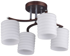 Потолочная люстра IDLamp Gemma 878/4PF-Darkcopper