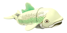 Интерактивная игрушка для купания Lil Fishys "Бубба", 12 см