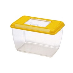 Переноска для грызунов Triol желтый пластик 30.5x20.5x26 cм