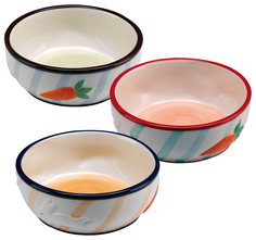 Одинарная миска для грызунов Ferplast, керамика, разноцветный, 0.36 л